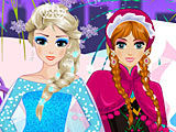 Холодное сердце: Эльза и Анна в салоне красоты