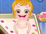 Малышка Хейзел: королевская ванна