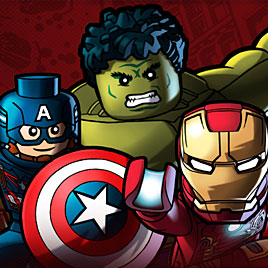 Лего Марвел команда супергероев