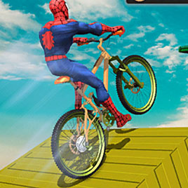 Супергерои на велосипедах BMX