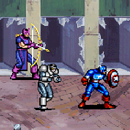 Мстители и Капитан Америка - Captain America and the Avengers (Arcade)
