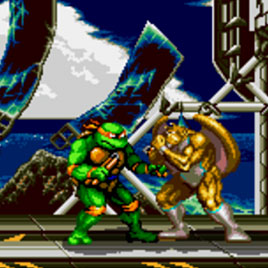 Черепашки Ниндзя Драки Сега - Teenage Mutant Hero Turtles: Tournament Fighters