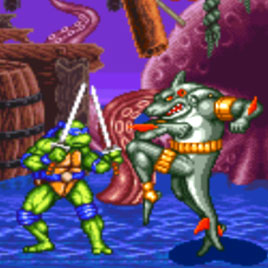 Черепашки Ниндзя Драки - Teenage Mutant Ninja Turtles: Mutant Warriors