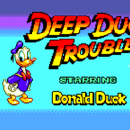 Deep Duck Trouble Starring Donald Duck - Дональд Дак Сега
