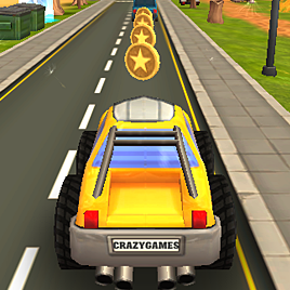 Cartoon Hot Racer 3D - Горячий Гонщик 3Д