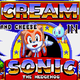 Cream and Cheese in Sonic the Hedgehog / Соник Крольчиха Крим