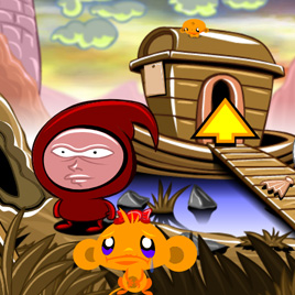 Счастливая обезьянка: уровень 1025