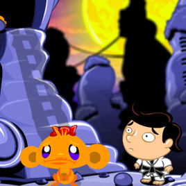 Счастливая обезьянка уровень 1033