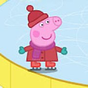 Игра Игра Свинка Пеппа на коньках