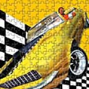 Игра Игра Прыжок сумасшедшего такси: пазлы