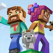 Игра Игра Майнкрафт: соедини блоки персонажей