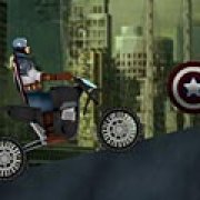Игра Игра Капитан Америка: ускорение на мотоцикле
