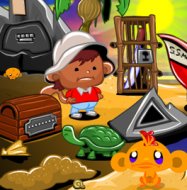 Игра Игра Счастливая обезьянка уровень 1044