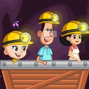 Игра Игра На троих: папа, мама и сын шахтеры