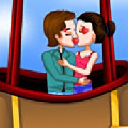 Игра Игра Поцелуй на воздушном шаре / On The Air Kissing