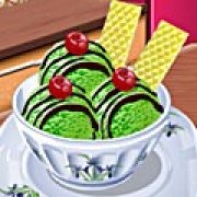 Игра Игра Кухня Сары мороженое с зеленым чаем