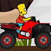 Игра Игра Барт Симпсон: вождение квадроцикла