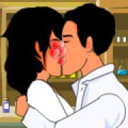 Игра Игра Поцелуй в химической лаборатории