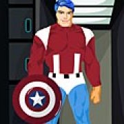 Игра Игра Капитан Америка: одевалка