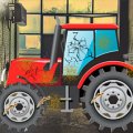 Игра Игра Автомойка тракторов: мыть и ремонтировать трактор