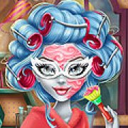 Игра Игра Школа монстров: реальный макияж Гулии Йелпс