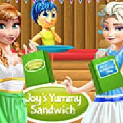 Игра Игра Радость готовит сендвичи для принцесс Диснея