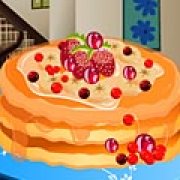 Игра Игра Блинчики с клубникой: готовка