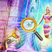 Игра Игра Барби в Сказке Русалочки: скрытые буквы (Barbie in Mermaid Tale Hide