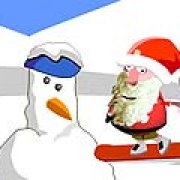 Игра Игра Санта на сноуборде