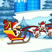 Игра Игра Санта Марио: доставка / Santa Mario Delivery