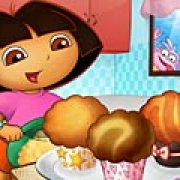 Игра Игра Вкусные кексы Доры