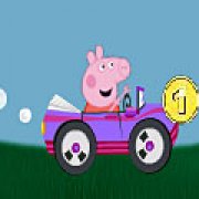 Игра Игра Свинка Пеппа гонки на машине