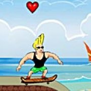 Игра Игра Джонни Браво: пляжный скейтборд