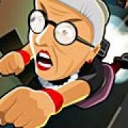 Игра Игра Злая бабушка: бросок