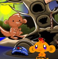 Игра Игра Счастливая обезьянка: уровень 1018