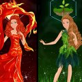 Игра Игра Барби принцесса Воды, Огня и Земли