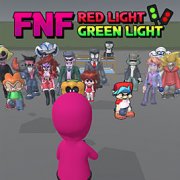 Игра Игра ФНФ: Игра в Кальмара Красный Свет, Зелёный Свет