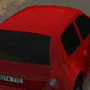 Игра Игра Гонки красной машины 3Д