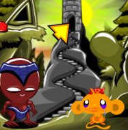 Игра Игра Счастливая обезьянка уровень 1043