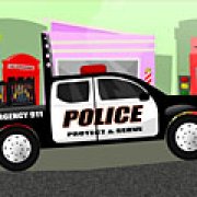 Игра Игра Полицейский грузовик