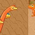 Игра Игра Поезд динозавров бродилки Бадди в лабиринте