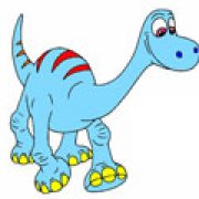 Игра Игра Раскраска хороший динозавр: Арло