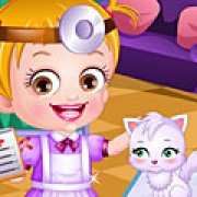 Игра Игра Одевалка: Малышка Хейзел ветеринар