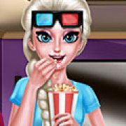 Игра Игра Холодное сердце: Эльза смотрит кино