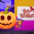 Игра Игра Счастливый Хэллоуин Принцесс: Дизайн Открыток