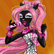 Игра Игра Кэтти Нуар: одевалка / Monster High Catty Noir Dress Up