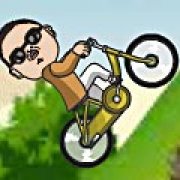 Игра Игра Гангнам езда на велосипеде