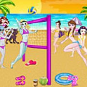 Игра Игра Принцессы Диснея против Монстр Хай: волейбол