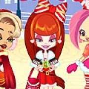 Игра Игра Яркие девушки: покупки на Рождество