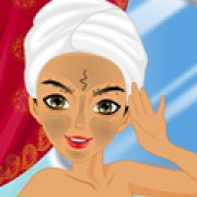 Игра Игра Индийская девушка: макияж лица